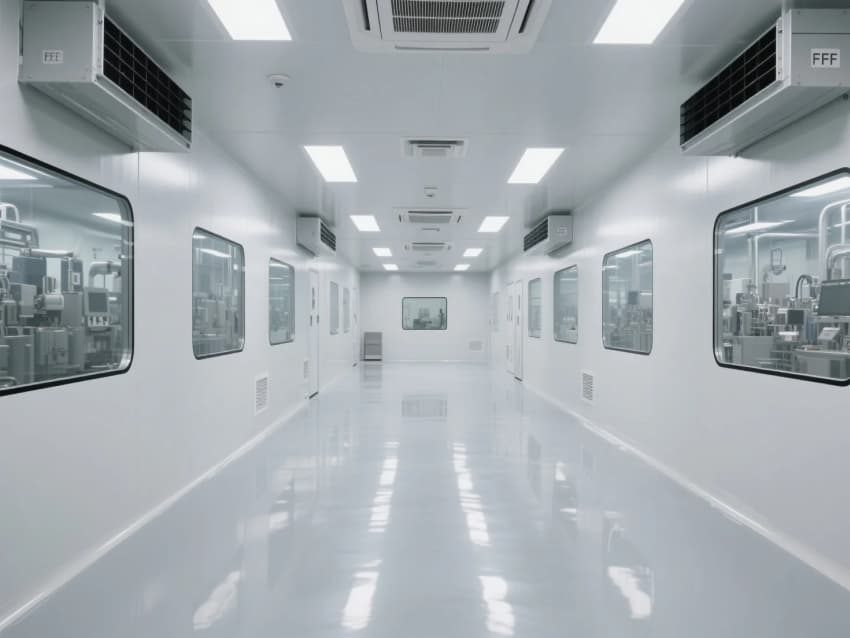 合肥萬級電子光學(xué)潔凈車間設(shè)計方案分享